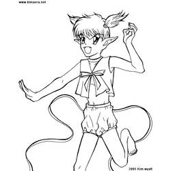 Раскраска: Mew Mew Power (мультфильмы) #46195 - Бесплатные раскраски для печати
