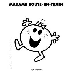 Раскраска: Мистер мадам (мультфильмы) #45516 - Бесплатные раскраски для печати