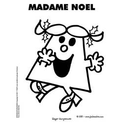 Раскраска: Мистер мадам (мультфильмы) #45553 - Бесплатные раскраски для печати
