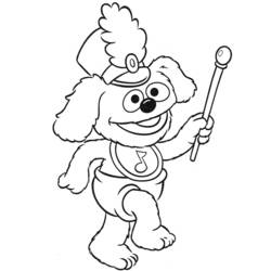 Раскраска: Muppets (мультфильмы) #31881 - Бесплатные раскраски для печати