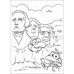 Раскраска: Muppets (мультфильмы) #31907 - Бесплатные раскраски для печати