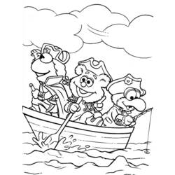 Раскраска: Muppets (мультфильмы) #31911 - Бесплатные раскраски для печати