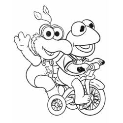 Раскраска: Muppets (мультфильмы) #31924 - Бесплатные раскраски для печати