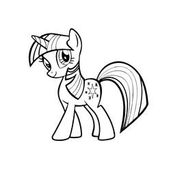 Раскраска: Маленький пони (мультфильмы) #41866 - Бесплатные раскраски для печати