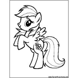Раскраска: Маленький пони (мультфильмы) #41936 - Бесплатные раскраски для печати