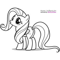 Раскраска: Маленький пони (мультфильмы) #41948 - Бесплатные раскраски для печати