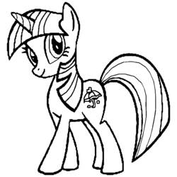 Раскраска: Маленький пони (мультфильмы) #42136 - Бесплатные раскраски для печати