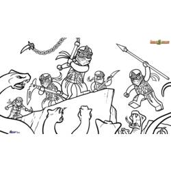 Раскраска: Ninjago (мультфильмы) #23991 - Бесплатные раскраски для печати