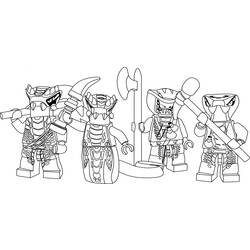 Раскраска: Ninjago (мультфильмы) #24002 - Бесплатные раскраски для печати