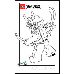 Раскраска: Ninjago (мультфильмы) #24051 - Бесплатные раскраски для печати