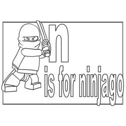 Раскраска: Ninjago (мультфильмы) #24057 - Бесплатные раскраски для печати