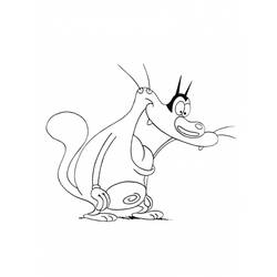 Раскраска: Огги и Каффардс (мультфильмы) #37861 - Бесплатные раскраски для печати