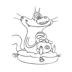 Раскраска: Огги и Каффардс (мультфильмы) #37899 - Бесплатные раскраски для печати