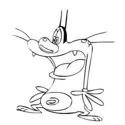 Раскраска: Огги и Каффардс (мультфильмы) #37916 - Бесплатные раскраски для печати
