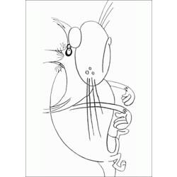 Раскраска: Огги и Каффардс (мультфильмы) #37936 - Бесплатные раскраски для печати