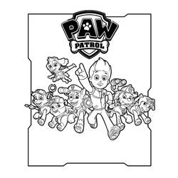 Раскраска: Pat'Patrouille (мультфильмы) #44239 - Бесплатные раскраски для печати