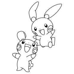 Раскраска: Pokemon (мультфильмы) #24627 - Бесплатные раскраски для печати
