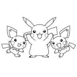Раскраска: Pokemon (мультфильмы) #24633 - Бесплатные раскраски для печати