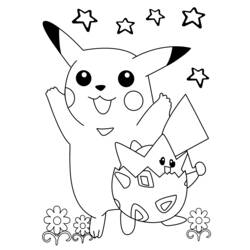 Раскраска: Pokemon (мультфильмы) #24676 - Бесплатные раскраски для печати