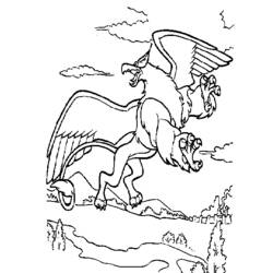 Раскраска: Экскалибур, волшебный меч (мультфильмы) #41740 - Бесплатные раскраски для печати