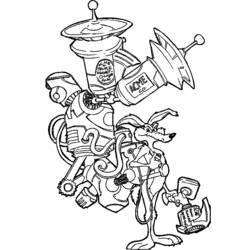 Раскраска: Beep Beep и Койот (мультфильмы) #47206 - Бесплатные раскраски для печати