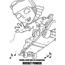 Раскраска: Мощность ракеты (мультфильмы) #52241 - Бесплатные раскраски для печати