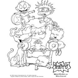 Раскраска: Rugrats (мультфильмы) #52727 - Бесплатные раскраски для печати
