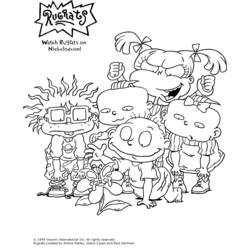 Раскраска: Rugrats (мультфильмы) #52729 - Бесплатные раскраски для печати