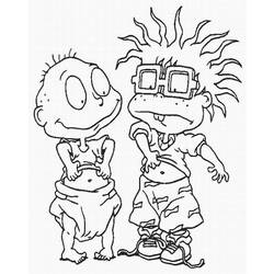 Раскраска: Rugrats (мультфильмы) #52799 - Бесплатные раскраски для печати