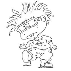 Раскраска: Rugrats (мультфильмы) #52800 - Бесплатные раскраски для печати