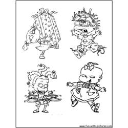 Раскраска: Rugrats (мультфильмы) #52863 - Бесплатные раскраски для печати