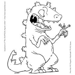 Раскраска: Rugrats (мультфильмы) #52878 - Бесплатные раскраски для печати