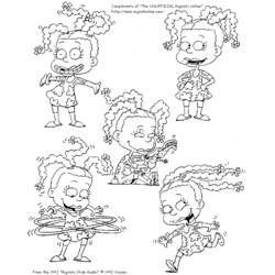 Раскраска: Rugrats (мультфильмы) #52923 - Бесплатные раскраски для печати