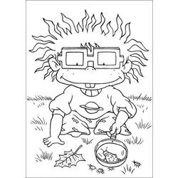 Раскраска: Rugrats (мультфильмы) #52931 - Бесплатные раскраски для печати