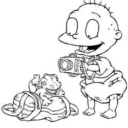 Раскраска: Rugrats (мультфильмы) #52963 - Бесплатные раскраски для печати