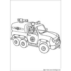 Раскраска: Сэм Пожарный (мультфильмы) #39849 - Бесплатные раскраски для печати
