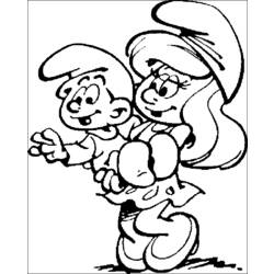 Раскраска: Smurfs (мультфильмы) #34565 - Бесплатные раскраски для печати