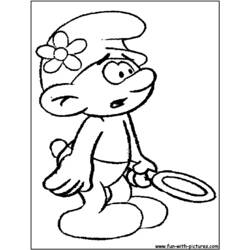 Раскраска: Smurfs (мультфильмы) #34620 - Бесплатные раскраски для печати