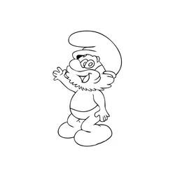 Раскраска: Smurfs (мультфильмы) #34631 - Бесплатные раскраски для печати