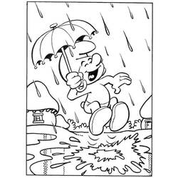 Раскраска: Smurfs (мультфильмы) #34662 - Бесплатные раскраски для печати
