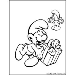 Раскраска: Smurfs (мультфильмы) #34689 - Бесплатные раскраски для печати
