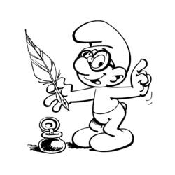 Раскраска: Smurfs (мультфильмы) #34742 - Бесплатные раскраски для печати