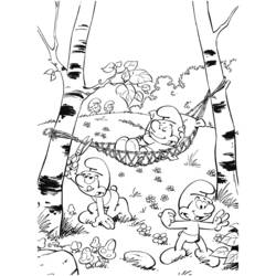 Раскраска: Smurfs (мультфильмы) #34778 - Бесплатные раскраски для печати