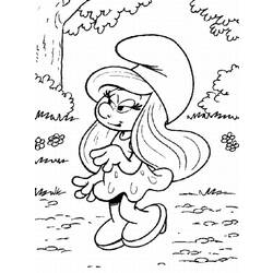 Раскраска: Smurfs (мультфильмы) #34843 - Бесплатные раскраски для печати
