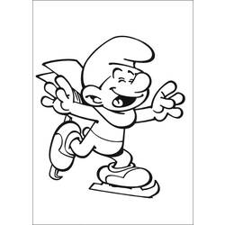 Раскраска: Smurfs (мультфильмы) #34854 - Бесплатные раскраски для печати
