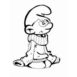 Раскраска: Smurfs (мультфильмы) #34908 - Бесплатные раскраски для печати