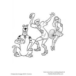 Раскраска: Скуби-ду (мультфильмы) #31588 - Бесплатные раскраски для печати