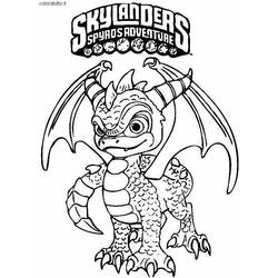 Раскраска: Skylanders (мультфильмы) #43515 - Бесплатные раскраски для печати