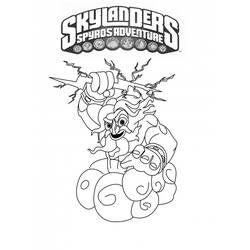 Раскраска: Skylanders (мультфильмы) #43517 - Бесплатные раскраски для печати