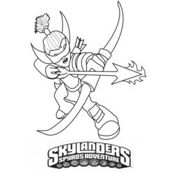 Раскраска: Skylanders (мультфильмы) #43529 - Бесплатные раскраски для печати